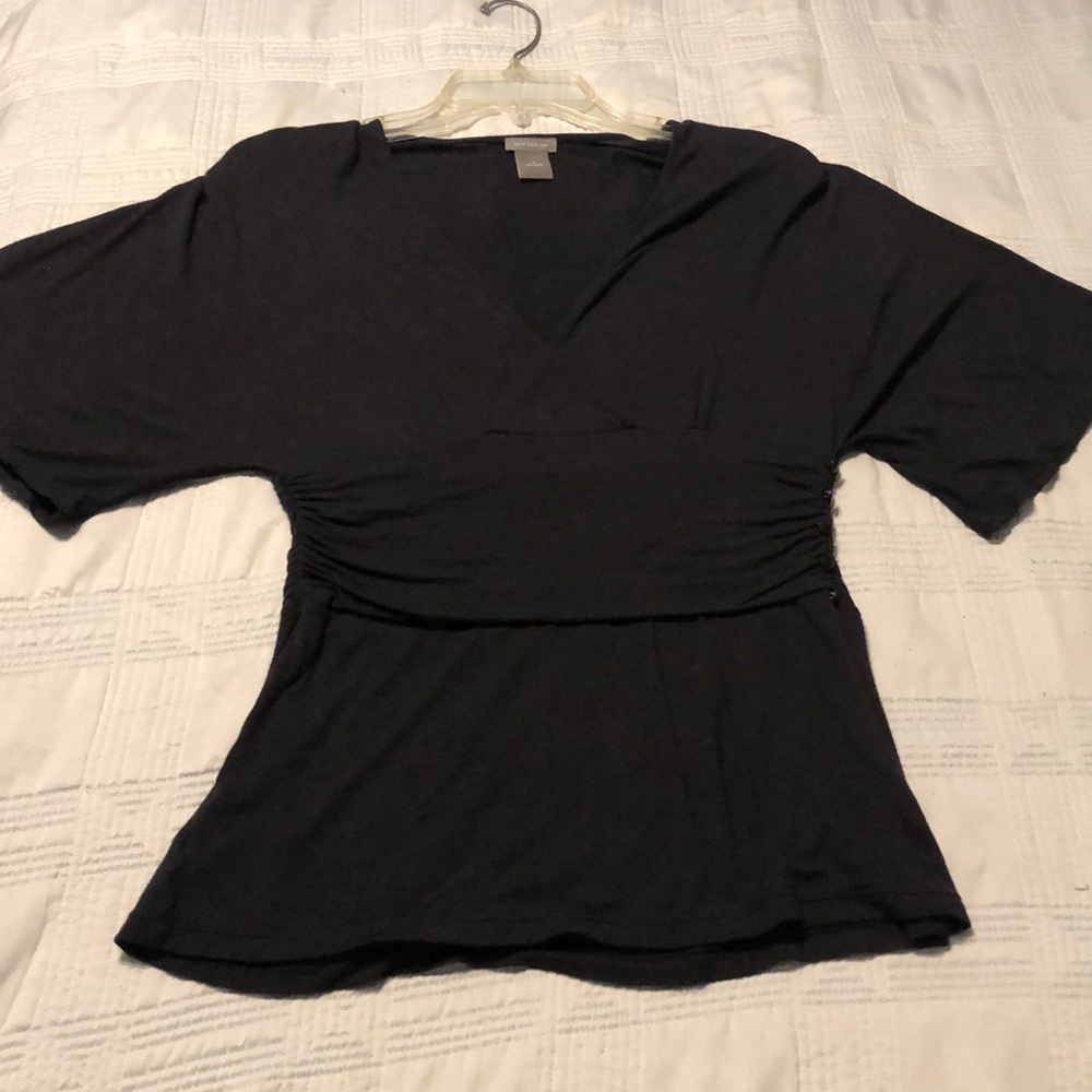 Black Ann Taylor Top
